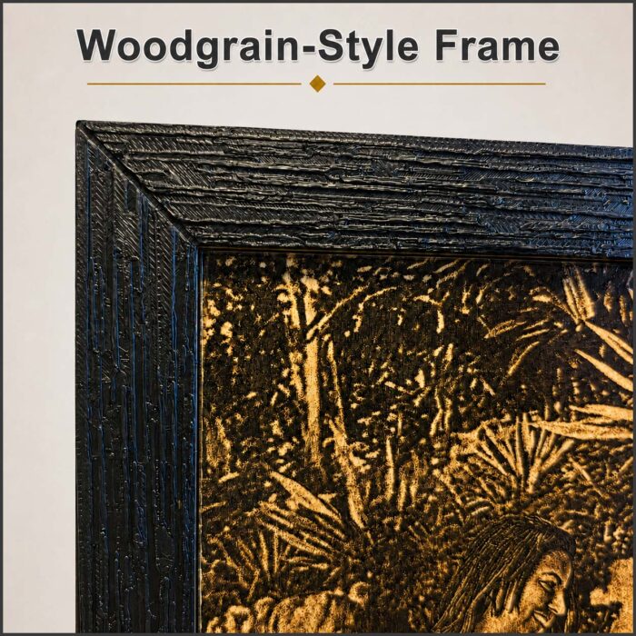 04 woodgrain frame detail