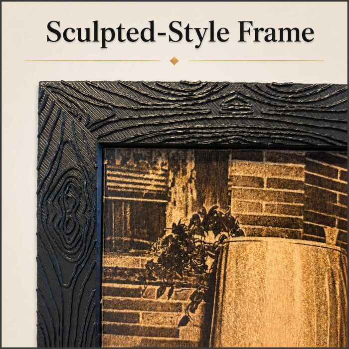 05 sculpted frame closeup