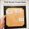 06 wall ready frame back 06 wall ready frame back