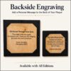 07 backside engraving examples 07 backside engraving examples