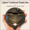 08 lighted traditional display base