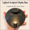 09 lighted sculpted display base