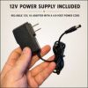 11 12v power supply included