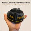 14 custom embossed phrase