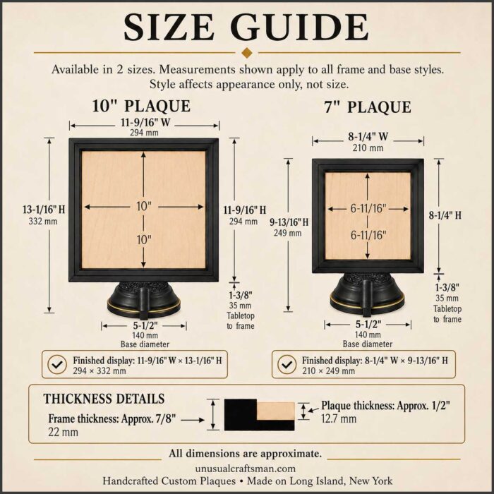 15 prestige edition size guide
